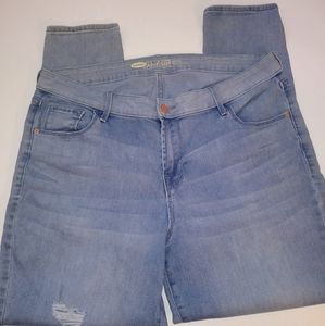 Old Navy Rockstar Jeans sz 18 light wash